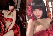 還以為沒穿!巨乳甜心《安希Anxi》化身爆乳莉央造型大受好評-博狗扑克 蜗牛扑克 德州扑克跟我学