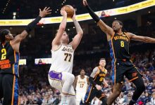 大发体育-东契奇30+7+6詹姆斯19+3+7 湖人大比分胜雷霆，大发助力你的致富之路！-博狗扑克 蜗牛扑克 德州扑克跟我学