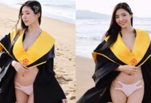 長腿土木工程師畢業袍下藏火辣身材 致命曲線超犯規!-博狗扑克 蜗牛扑克 德州扑克跟我学