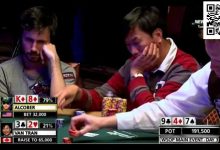 【EV扑克】用3嗨抓诈唬?WSOP主赛这手牌颠覆你对德扑的认知!-博狗扑克 蜗牛扑克 德州扑克跟我学
