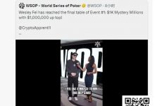 【EV扑克】难道是夫妻就能在WSOP公共场合做出这种事吗？-博狗扑克 蜗牛扑克 德州扑克跟我学