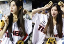 富邦小粉絲「比特Ariel」穿奇亞虎應援，「甜美笑顏」比啦啦隊亮眼！-博狗扑克 蜗牛扑克 德州扑克跟我学