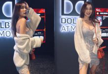 性感小姐姐「Peisy」看電影也要換戰袍，超亮車燈替同場加映視覺體驗！-博狗扑克 蜗牛扑克 德州扑克跟我学