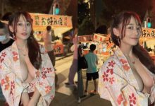 夏天就是要逛祭典！日本妹子浴衣敞開露人字巨乳逛攤販-博狗扑克 蜗牛扑克 德州扑克跟我学