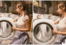 甜美正妹跪地開洗衣機　「渾圓胸型」完整呈現，IG露乳照也好殺喔！-博狗扑克 蜗牛扑克 德州扑克跟我学