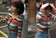 韓國超萌短髮妹挺巨乳來台旅遊 衣服條紋都被撐到變形-博狗扑克 蜗牛扑克 德州扑克跟我学