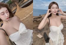 野柳公園驚見「爆乳正妹」!娜娜米低胸洋裝太搶眼,女王頭都沒有她車頭好看!-博狗扑克 蜗牛扑克 德州扑克跟我学