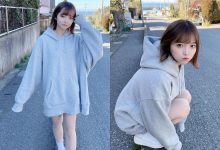 蘿莉櫻花妹「福山梨乃」寬鬆男友風散發甜萌慵懶氣質 實在是可愛到一個過分啊-博狗扑克 蜗牛扑克 德州扑克跟我学