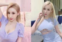 JKF 女郎「陳潔兒」慶生不忘放福利!「藍色小洋裝」藏不住好身材-博狗扑克 蜗牛扑克 德州扑克跟我学