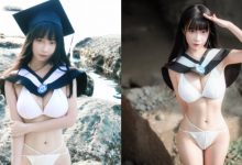 北藝畢業生「小孟」海邊拍學士照，「極美瘦腰」全民搶修戀愛學分-博狗扑克 蜗牛扑克 德州扑克跟我学