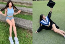 臺北市立大學「長腿正妹」芊茵畢業照太辣!「學士袍散開」秀出白嫩細腰美腿!-博狗扑克 蜗牛扑克 德州扑克跟我学