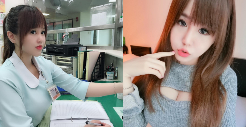 氣質「正妹護理師」下班後變身「性感直播主」!爆乳上鏡陪聊天!