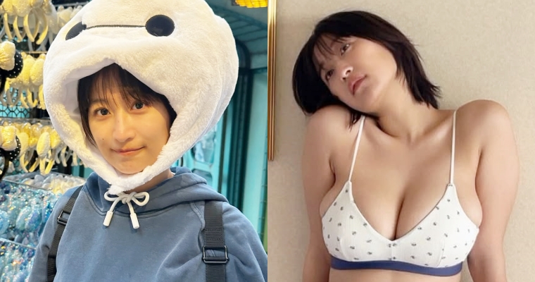 這真的是同一人？！正妹私底下打扮像小男生，脫衣竟擁「I 級胸器」讓網友看呆