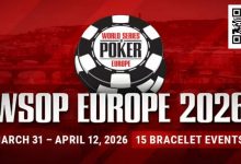 【EV扑克】话题 | WSOP欧洲站2026年落户布拉格,秋季赛程成为历史-博狗扑克 蜗牛扑克 德州扑克跟我学