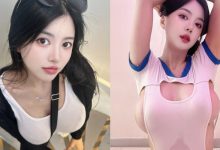 來自南韓的大歐派！氣質正妹「背帶卡溝」好害羞，想不到平常穿衣尺度更辣-博狗扑克 蜗牛扑克 德州扑克跟我学