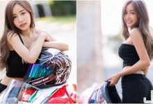 重機美少女出沒！「Thanyarat」皮衣勁裝騎在車上曲線太猛啦，駕馭重機也駕馭我的心～-博狗扑克 蜗牛扑克 德州扑克跟我学