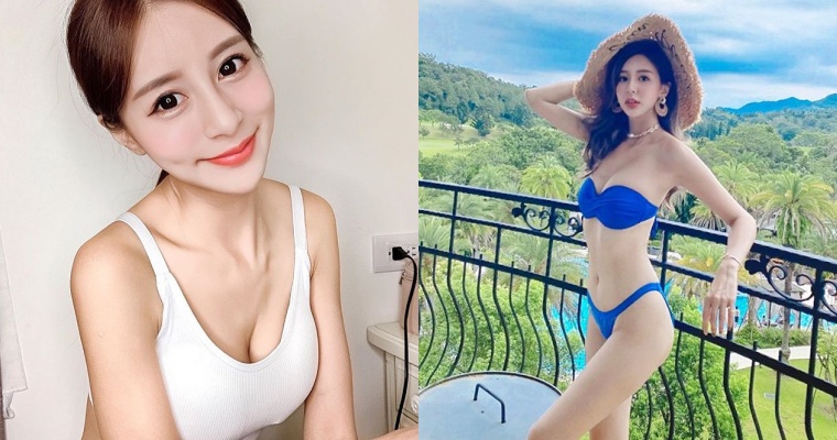 顏值頂天、身材極品！「千年一遇空姐」Rita 比基尼超火辣！美胸、纖腰、長腿全都露