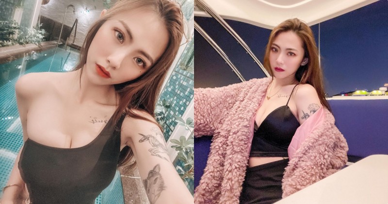 性感C奶！保險經紀人「姿佑」搭遊艇太辣，性感曲線比夜景迷人！