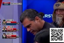 【EV扑克】同花围攻下的AA绝命挣扎，两次发牌上演命运逆转！-博狗扑克 蜗牛扑克 德州扑克跟我学