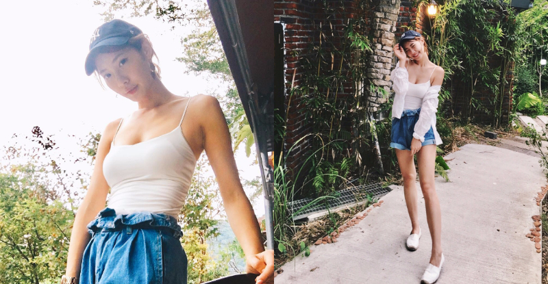 「長腿空姐」胸前好有料！白嫩美腿引人注目，上圍也來勢洶洶！