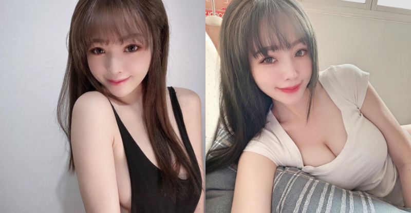 走不掉了！「小魚Savina」無意間從旁溢奶曬半球，這是看一眼就出不去的性感境地！