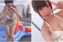 E奶小隻馬戲水時彎腰「乳量好兇猛」,飽滿身材發育太好了!-博狗扑克 蜗牛扑克 德州扑克跟我学