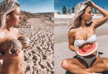 想吃！甜心正妹「親身特製」哈密瓜奶消暑氣　越看越上火熱血沸騰超折磨-博狗扑克 蜗牛扑克 德州扑克跟我学