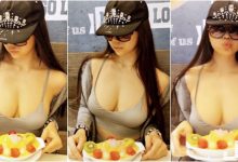 甜品店驚見「超緊背心奶妹」！路人看她自拍都傻眼「巨無霸雪球奶」真的太猛了…-博狗扑克 蜗牛扑克 德州扑克跟我学