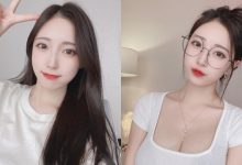 純情眼鏡正妹「曲線好誘人」，「低胸短T」事業線太辣！-博狗扑克 蜗牛扑克 德州扑克跟我学