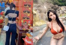 廟裡拜拜遇見美背正妹「瑜寶寶」虔誠上香　火辣身材無法忽視-博狗扑克 蜗牛扑克 德州扑克跟我学