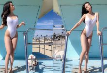 白色最棒！性感正妹「純白高衩」泳裝太惹火　逆天長腿佔滿整個畫面！-博狗扑克 蜗牛扑克 德州扑克跟我学