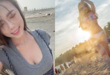 海邊走走也要hen辣！爆乳正妹「VivianLiao」超愛分享日常，連和哥哥親親也錄影存證啦～-博狗扑克 蜗牛扑克 德州扑克跟我学