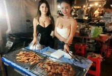超火辣！巨乳炸香蕉攤正妹老闆娘超「胸」！客人一直掏….-博狗扑克 蜗牛扑克 德州扑克跟我学