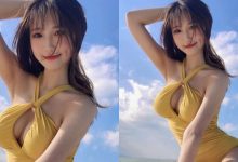 可愛度爆表！「香港酒窩正妹」海邊泳裝照乳量驚人，「Ｓ曲線」太犯規啦！-博狗扑克 蜗牛扑克 德州扑克跟我学