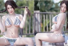「娃娃臉雙馬尾妹子」泳裝大放送，「巨型南半球」從下溢出，超深陰影像會吃人～-博狗扑克 蜗牛扑克 德州扑克跟我学