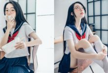 爆發力太強!「青澀眼鏡妹」水手服超會藏,「殺氣美背+猛奶」一脫就現形-博狗扑克 蜗牛扑克 德州扑克跟我学