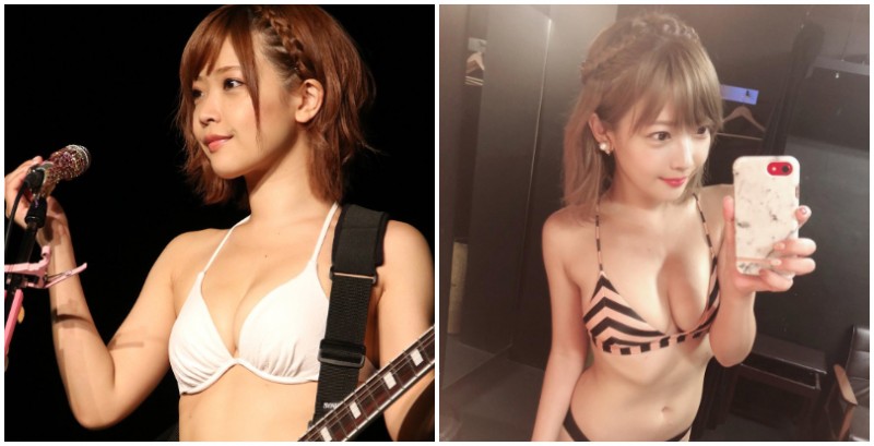 寫真歌手表演也不穿衣服！F奶「藤田恵名」解放美乳迅速爆紅，視聽一次享受！