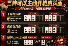 【EV扑克】别再被“免费牌”坑了:翻牌没中,为什么高手反而更敢开枪?-博狗扑克 蜗牛扑克 德州扑克跟我学