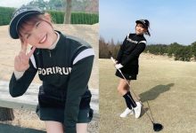 果嶺驚見「甜萌高球妹」裙襬搖搖露蜜大腿 開心對鏡頭比YA甜到讓人快蛀牙-博狗扑克 蜗牛扑克 德州扑克跟我学