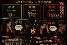 【EV扑克】河牌下注尺度的秘密：小注别乱弃，半池看路线，超池先敬三分-博狗扑克 蜗牛扑克 德州扑克跟我学