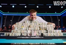 【EV扑克】Day1倒数第2到主赛冠军！HU他只用17手牌就赢走1000万刀！-博狗扑克 蜗牛扑克 德州扑克跟我学