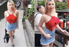 九份老街出現「大奶短裙妹」！上半身波濤洶湧「白嫩大肉包」配茶剛剛好！-博狗扑克 蜗牛扑克 德州扑克跟我学