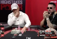 【EV扑克】一手顶对9，竟赢下247.8万美元巨池？High Stakes Poker史上最大底池刷新-博狗扑克 蜗牛扑克 德州扑克跟我学