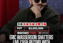 【EV扑克】4天狂赚330万美金!扑克直播常规桌最大赢家换人-博狗扑克 蜗牛扑克 德州扑克跟我学
