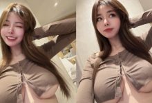 本斥但大!「Miko」胸扣快撐不住,「傲人南半球」形狀又美又大!-博狗扑克 蜗牛扑克 德州扑克跟我学